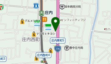 ヘアーサロンMASAの地図画像