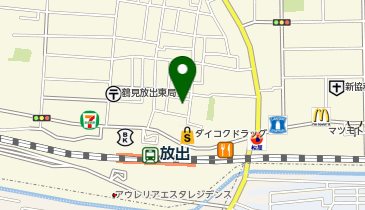 発酵惣菜店オメカシの地図画像