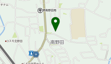 にじのさと北野田の地図画像