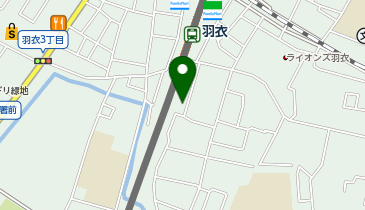 たつ整体院の地図画像