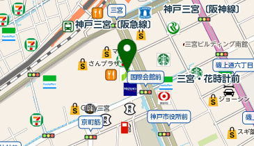 チケットジャパン神戸三宮店の地図画像