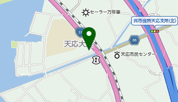 JAひろしま呉地域本部 天応店の地図画像