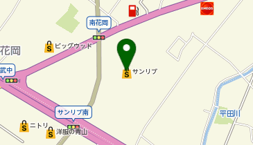100円ショップセリアサンリブ下松店の地図画像