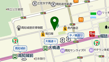 韓サム食堂の地図画像