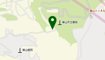 筆山ビレッジホテルの地図画像