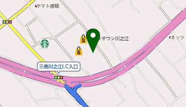 ピザハットイオンタウン川之江の地図画像
