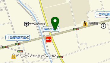 ピザハット新居浜店の地図画像