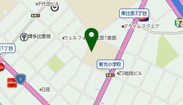 東光小放課後児童クラブの地図画像