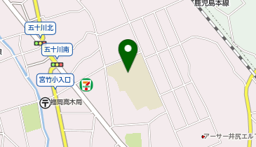 宮竹小放課後児童クラブの地図画像