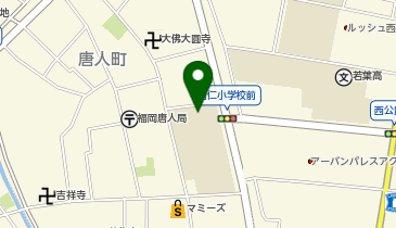 当仁小放課後児童クラブの地図画像
