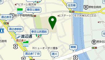 春吉小放課後児童クラブの地図画像