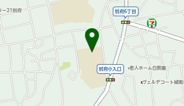 別府小放課後児童クラブの地図画像