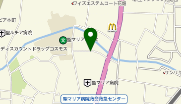 聖マリア病院 小児I・C・Uの地図画像