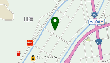 元山鍼灸院の地図画像