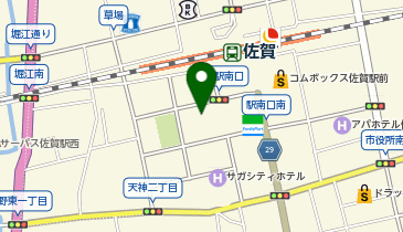 三井住友海上エイジェンシー・サービス株式会社佐賀支店の地図画像
