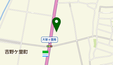 吉野麦米の地図画像