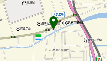 島原雲仙ドローンスクールの地図画像