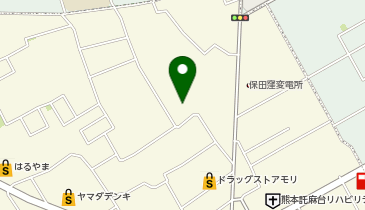 帯山七町内公民館の地図画像