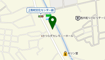 個別指導WAM上牧校の地図画像