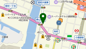 振袖オンディーヌ小倉店の地図画像