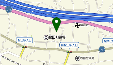 足柄オンデマンド(一般社団法人)AI乗り合いマイカー窓口の地図画像