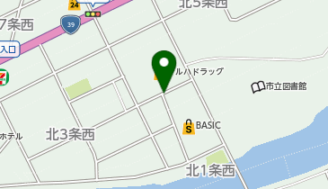 網走市役所 網走市家庭児童・教育相談室の地図画像