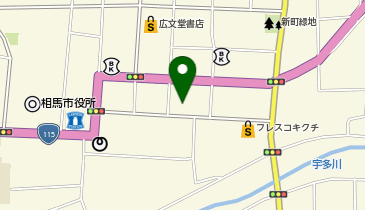 ヘアサロンミウラの地図画像