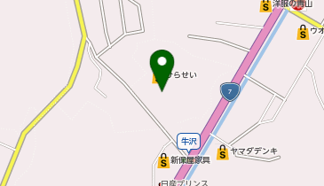 HIRASEI遊TSUTAYA村上店の地図画像