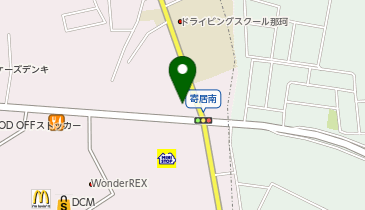 脱毛サロンゼロ那珂店の地図画像