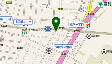 トライフォース浅草橋の地図画像