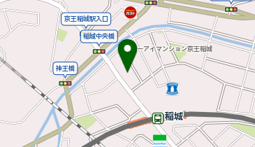 美容室ヘアートラストの地図画像