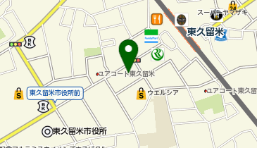 新鮮市場東久留米店の地図画像