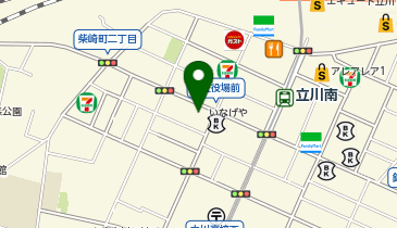 Dボルダリング立川の地図画像