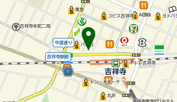 近畿日本ツーリスト株式会社吉祥寺店の地図画像