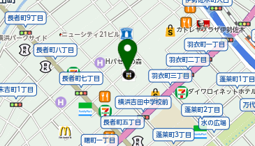 DOGs&rsquo;PLACEの地図画像