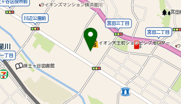 ジンズイオンスタイル天王町店の地図画像