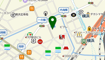 スイーツパラダイス横浜ビブレの地図画像