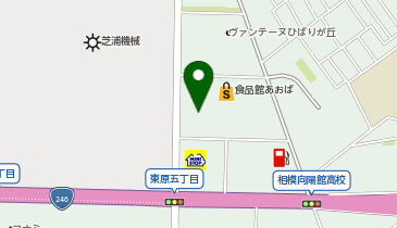 テクモピア座間店の地図画像