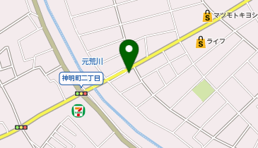 きたこし薬局の地図画像