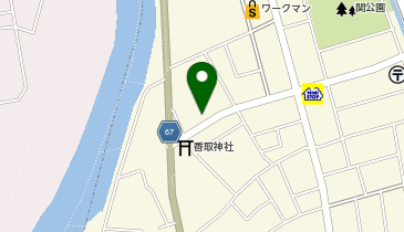 カラオケ赤い靴の地図画像