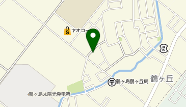 花椿の地図画像