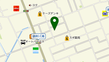 トラスト整体院袋井の地図画像