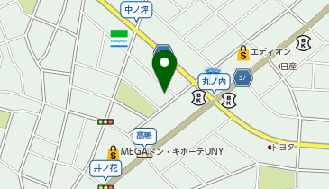 高鴨サロンの地図画像