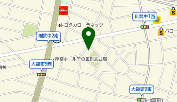 健康給食の地図画像