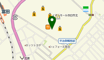 ASBee 四日市北店の地図画像
