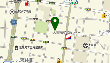 大阪国際交流センター(公益財団法人) 事業担当の地図画像