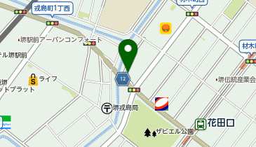 潤いの杜さかいの地図画像