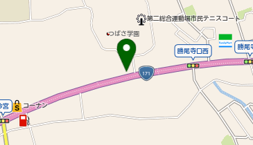 箕面インドアゴルフの地図画像