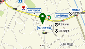 麻雀処癒庵の地図画像