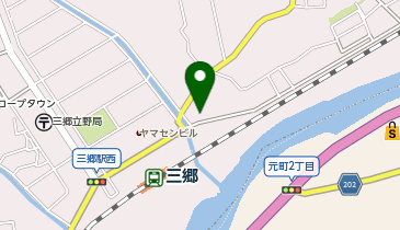 カットハウス・サーフの地図画像